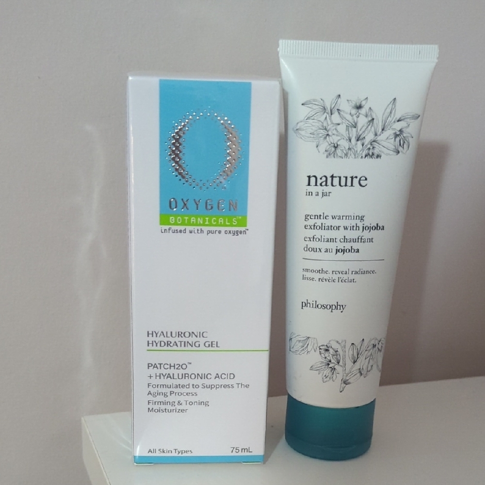 PHILOSOPHY EXFOLIANT & OXYGEN BOTANICALS HYALURONIC GEL